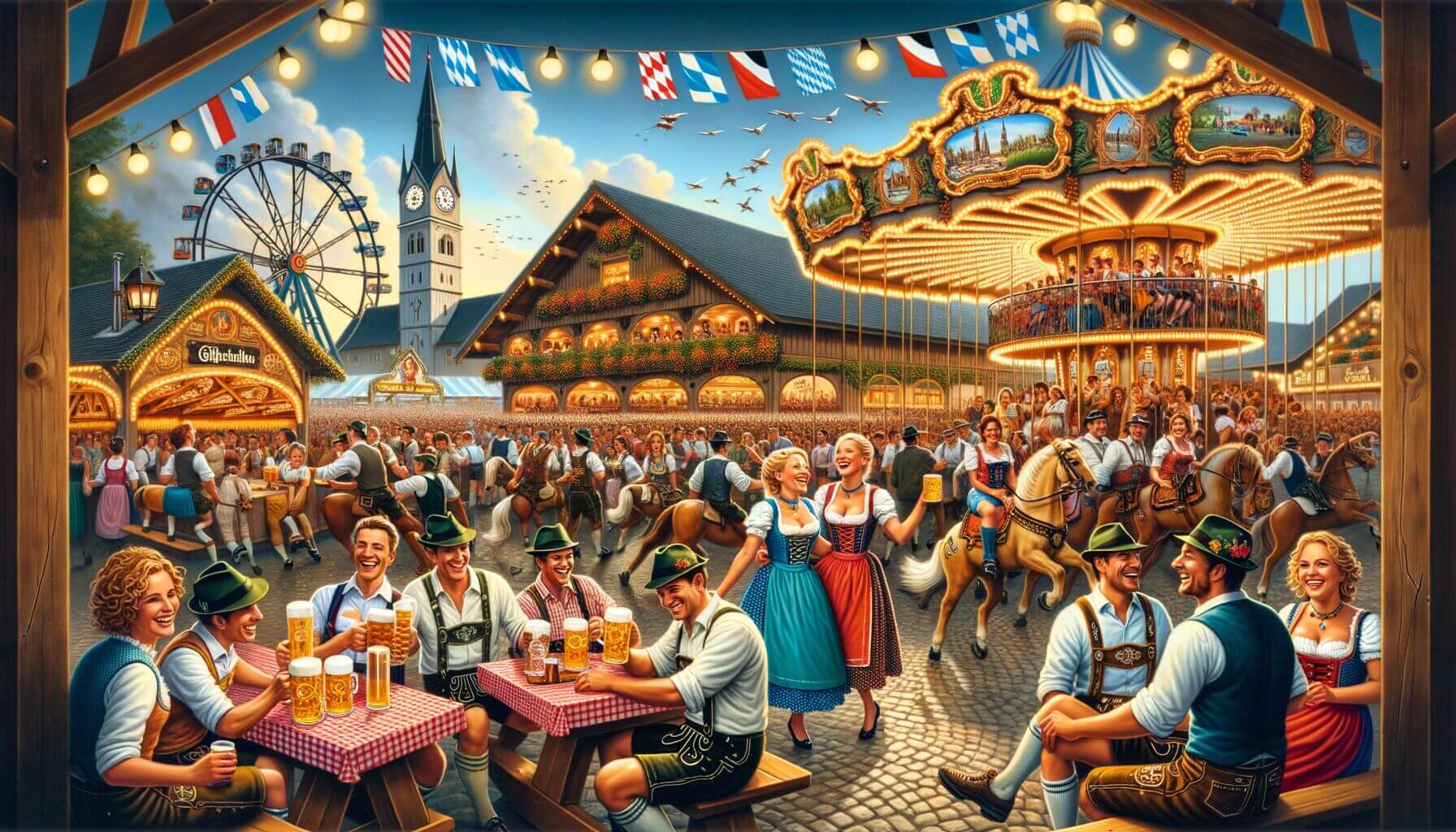 RadioMonster.FM Webradio - Aktuelle Highlights vom Oktoberfest: Lokale Feierlichkeiten im Fokus